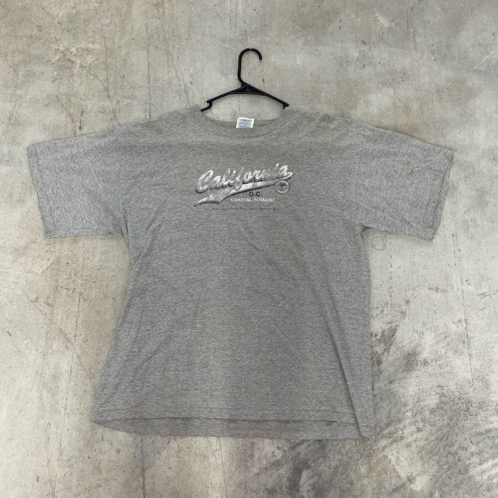 Hanes Gray California Graphic Tee